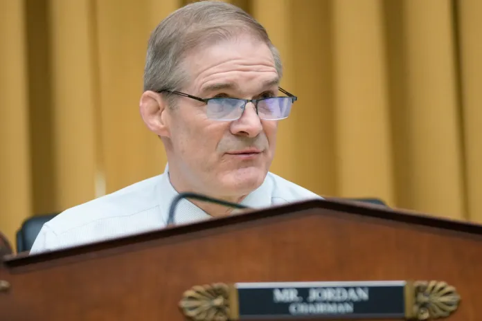 Rep. Jim Jordan, R-Ohio, speaks before the House Judiciary Committee at the Capitol in Washington, Thursday, Jan. 22, 2026.