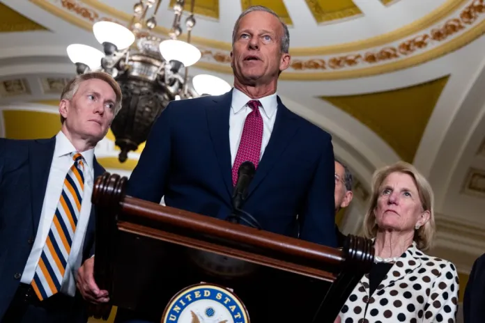 Senate Majority Leader John Thune (R-SD).
