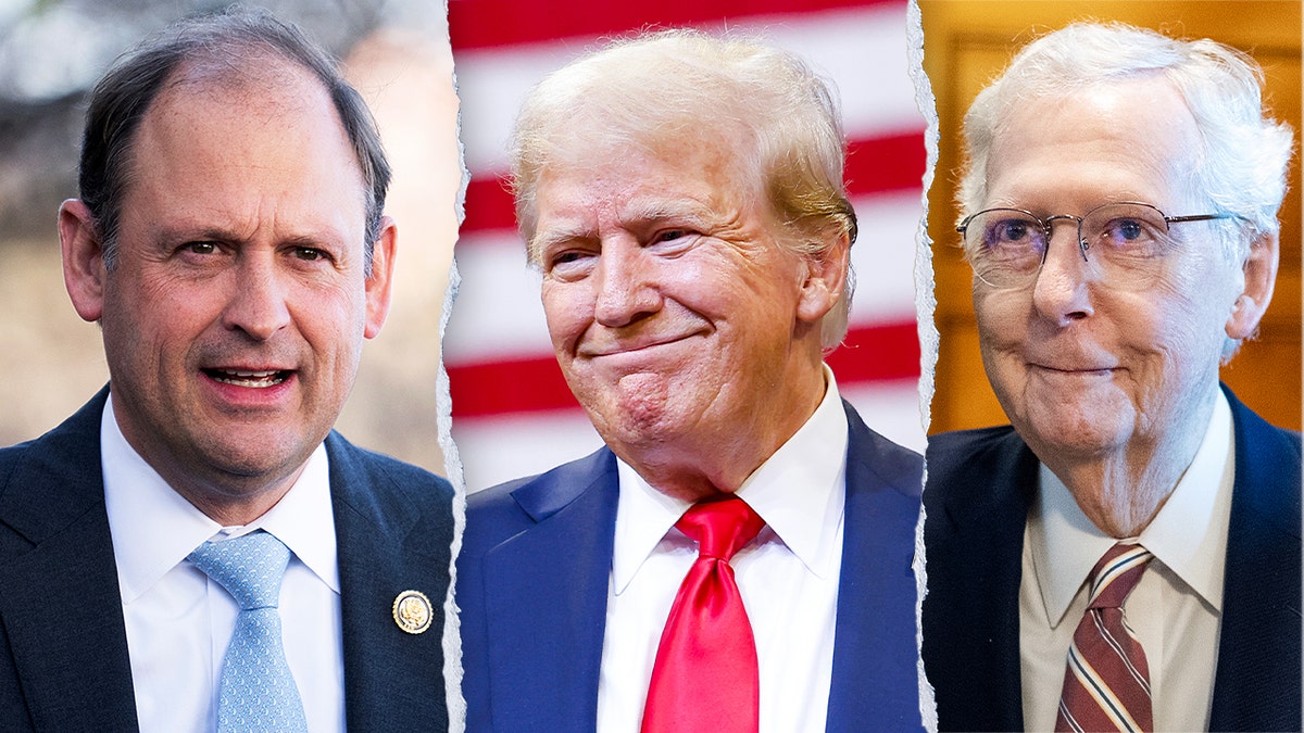 Rep. Andy Barr, Trump and Mitch McConnell split