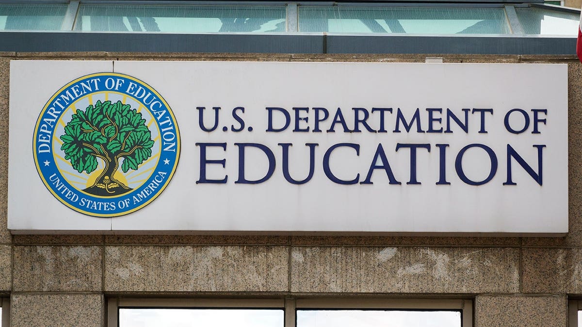 Department of Education sign