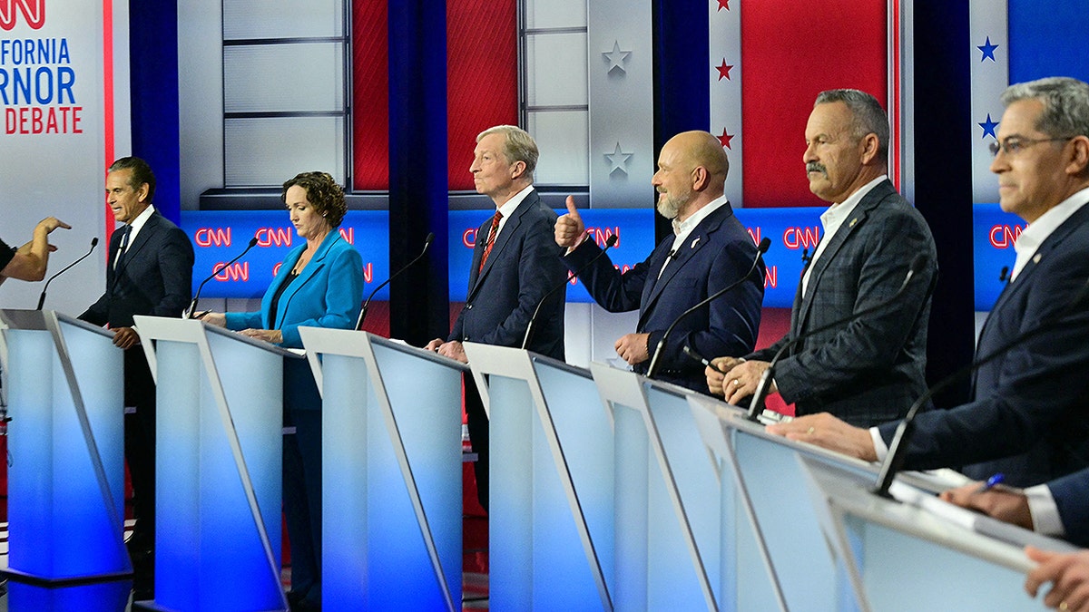 California governor's debate