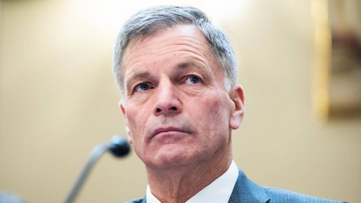 Wyoming Gov. Mark Gordon testifying during a House Natural Resources Committee hearing