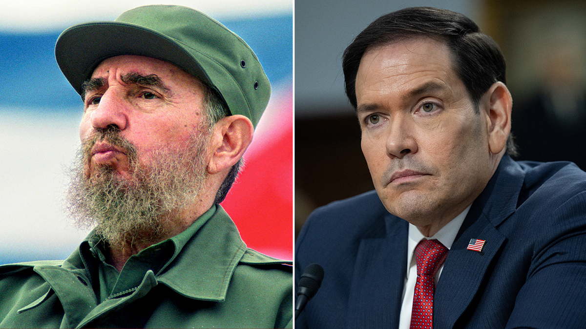 Fidel Castro and Marco Rubio