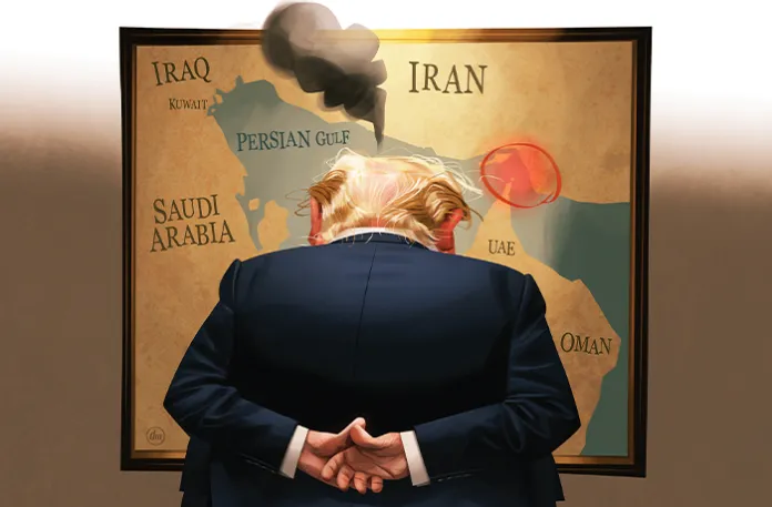 Trump Iran magazine cover 0617 war