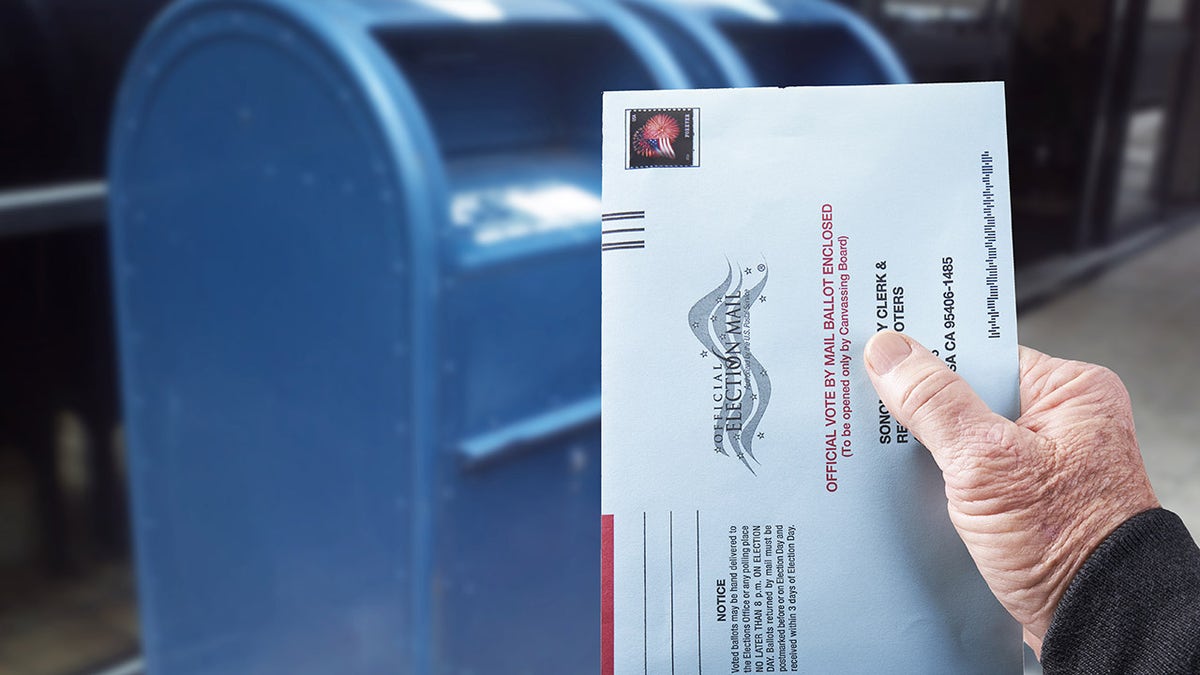 bfe52d89-Vote by mail: Person mailing absentee ballot for voting