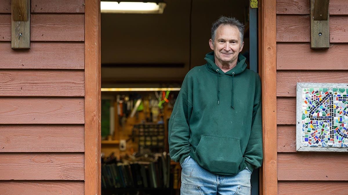 Dan Sullivan posing for a photo in Petersburg, Alaska.