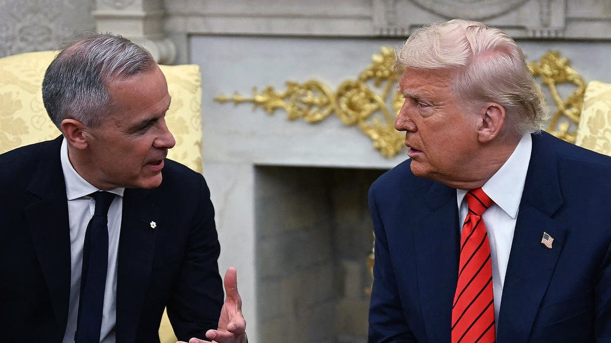 Canada Prime Minister Mark Carney and President Donald Trump