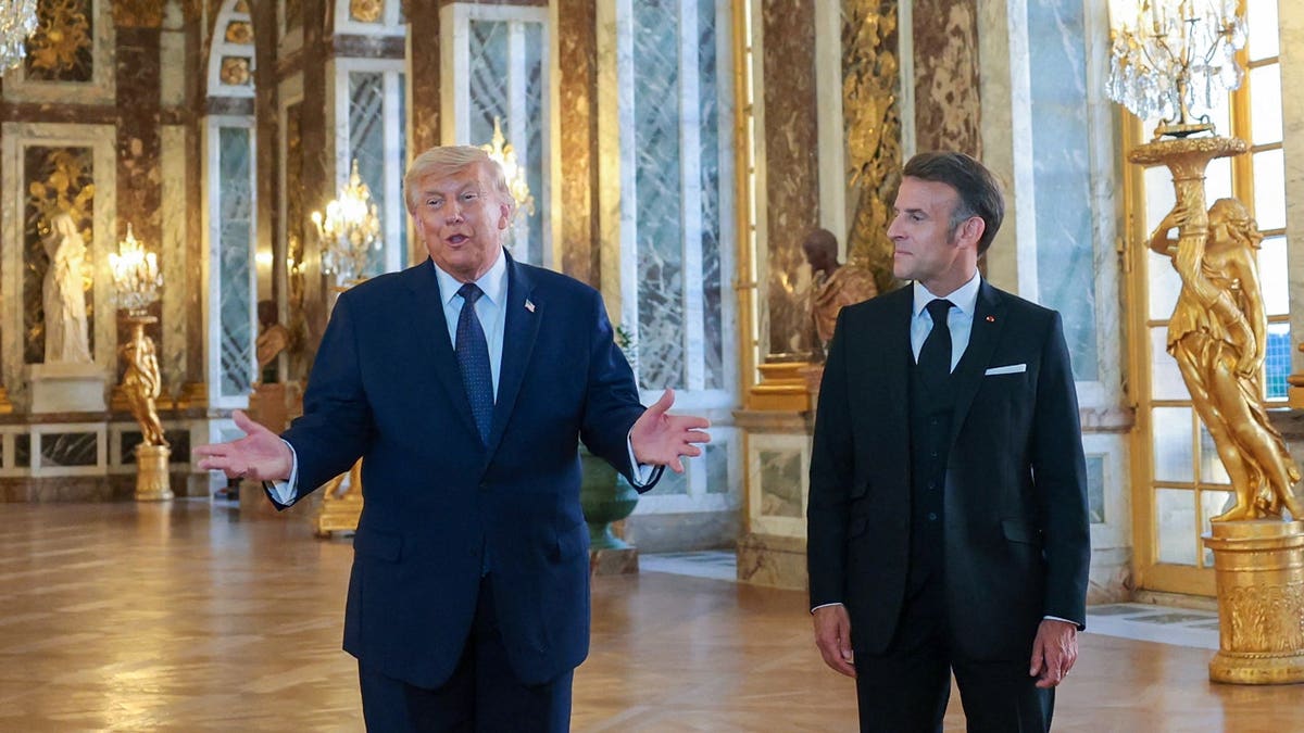 trump macron