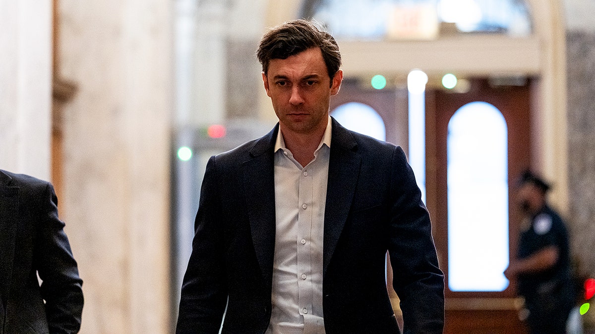 Jon Ossoff walking