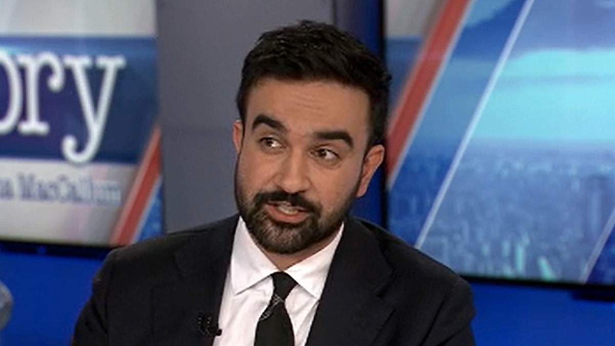 Zohran Mamdani speaks during Fox News interview
