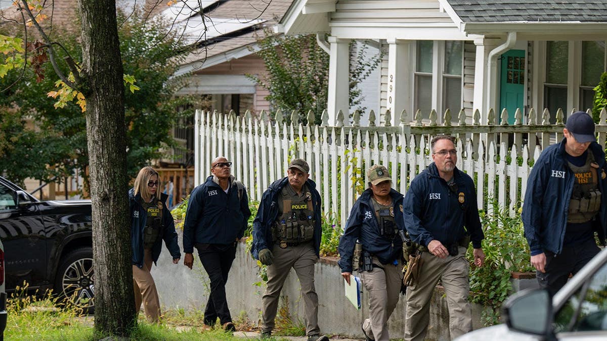 Homeland Security Investigations police search Rep. Ilhan Omar's home in Washington, D.C.