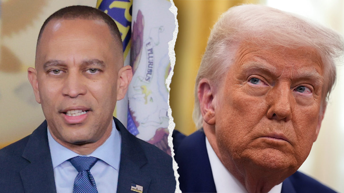 Trump and Jeffries
